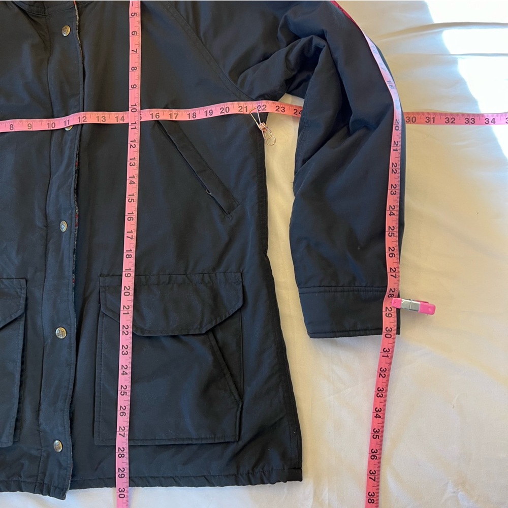 Vintage Columbia Sportswear Parka Plaid Wool Lined Jacket Size Large - Picture 10 of 12